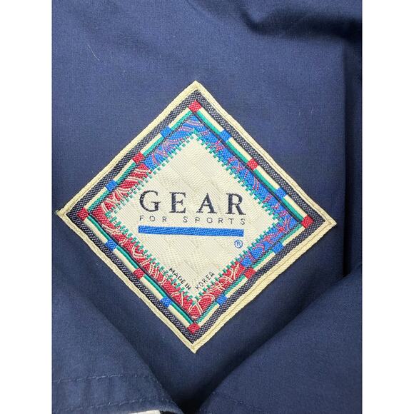 Vintage GEAR for Sports New York Yankees Jacket XXL White Navy Made in Korea - Picture 2 of 10